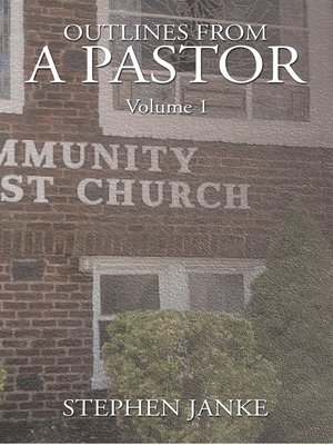 cover image of Outlines from a Pastor-Volume 1